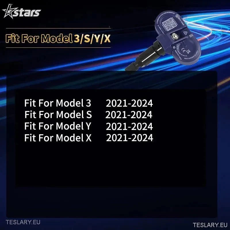 Tyre Pressure TPMS Sensors for Tesla 3 Y S X 2021 to 2024 - Tesla Shop Europe - TESLARY.IE Ireland - France boutique- Deutschland Geschäft- España comercio - Nederland winkel- TESLARY.IE