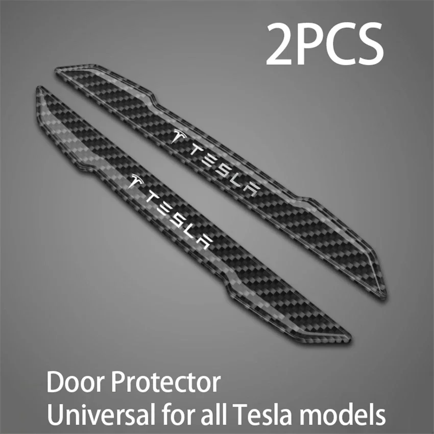 Tesla Model 3 Y Door Protector Cover Scratch Cover Sticker Anti-Scratch with Logo