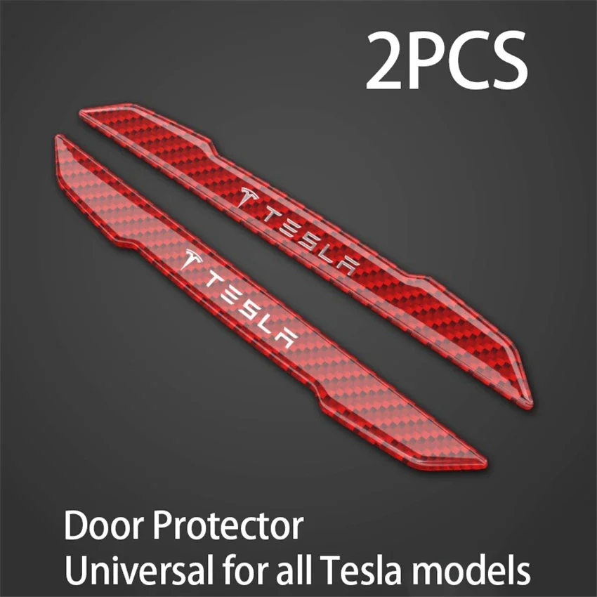 Tesla Model 3 Y Door Protector Cover Scratch Cover Sticker Anti-Scratch with Logo