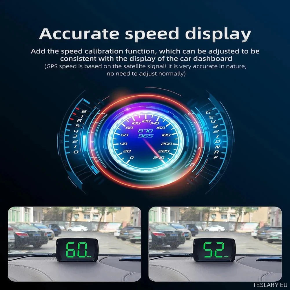 Xiaomi Smart HUD Car Display - Enhance Your Drive - TESLARY Tesla Shop Accessories Europe Nederlands Ireland Deutschland Espana Alicante France Italia