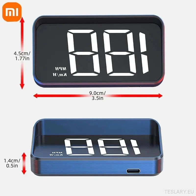 Xiaomi Smart HUD Car Display - Enhance Your Drive - TESLARY Tesla Shop Accessories Europe Nederlands Ireland Deutschland Espana Alicante France Italia