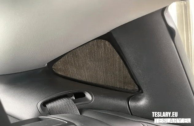 Triangular Rear Windows Shade For Enhanced Privacy Tesla Model 3 / Y