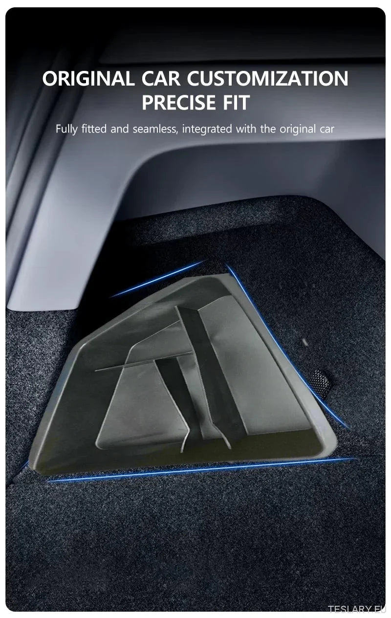 Tesla Model Y Trunk Organiser Side Pocket Storage Covers TPE