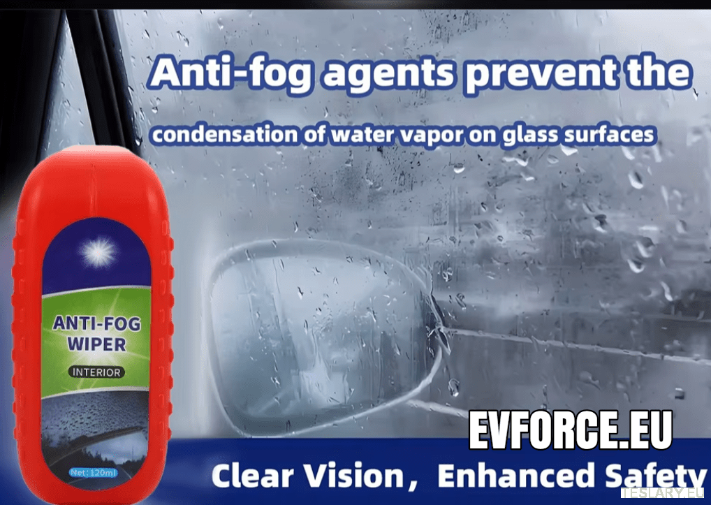 Anti Fogging Brush Windscreen Agent 120ml for Tesla , BYD , MG & Other EVs - TESLARY Tesla Shop Accessories Europe Nederlands Ireland Deutschland Espana Alicante France Italia