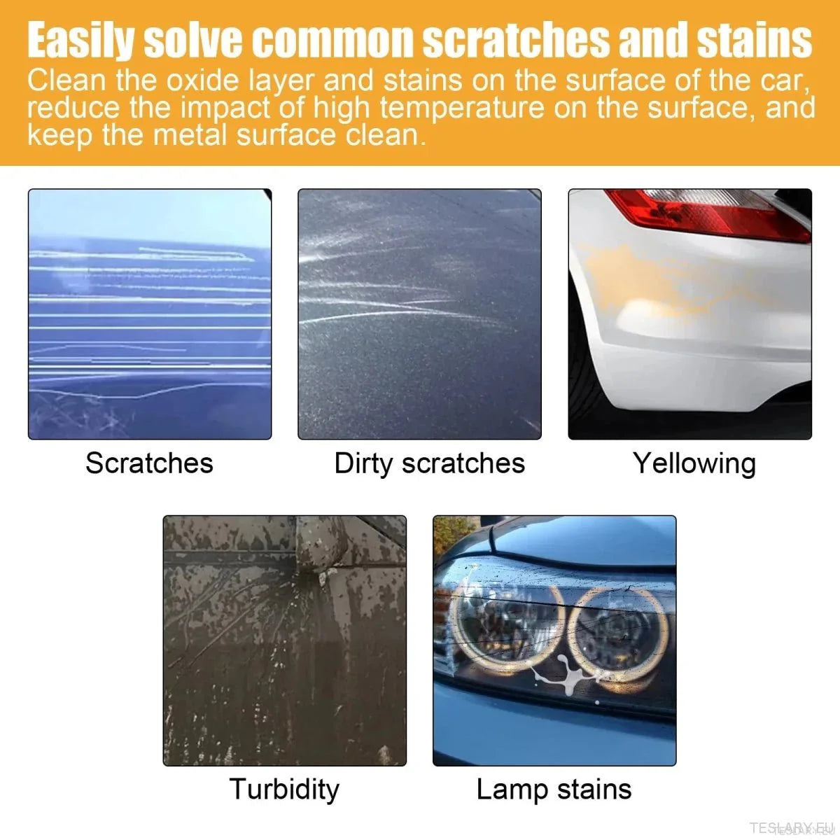 Nano Car Scratch Remover Paste: Deep Repair & Paint Restorer, Waterproof UV Shield, No Polishing Required, Safe for All Colors - TESLARY Tesla Shop Accessories Europe Nederlands Ireland Deutschland Espana Alicante France Italia