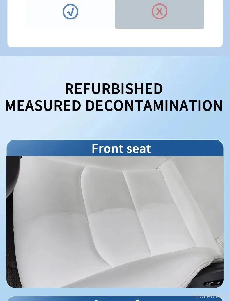 Tesla Interior PU Leather Cleaning & Care Foam - 150ml - TESLARY Tesla Shop Accessories Europe Nederlands Ireland Deutschland Espana Alicante France Italia